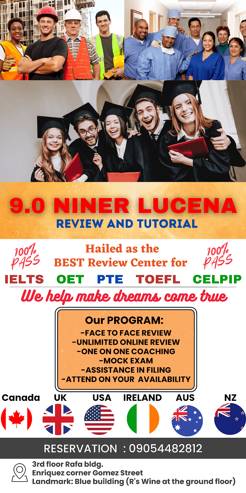 9.0 Niner IELTS Review Lucena Branch photo 1